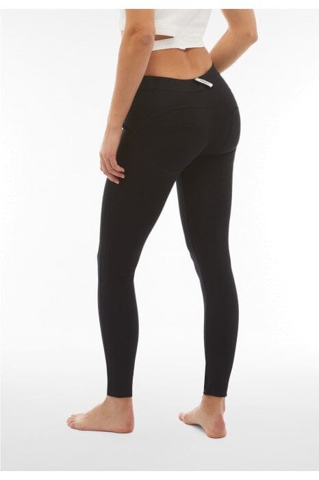 Freddy Womens Regular Waist Cotton Pant Black | Freddy