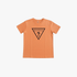 Guess Womens Triangle Short Sleeve Tee Orange | Guess