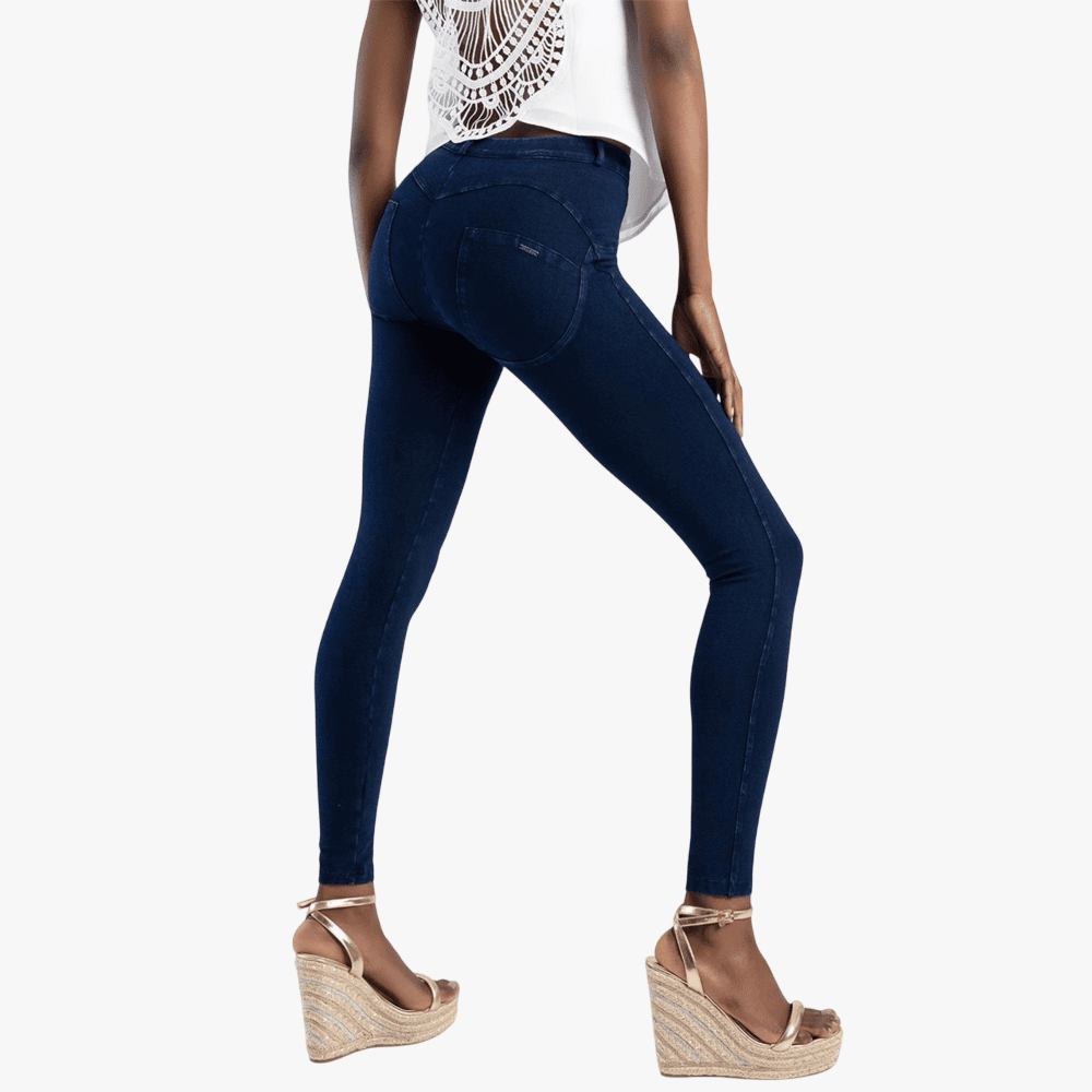 Sissy Boy Womens Joey Sculpt Axel Knit Jegging Indigo | Sissy Boy