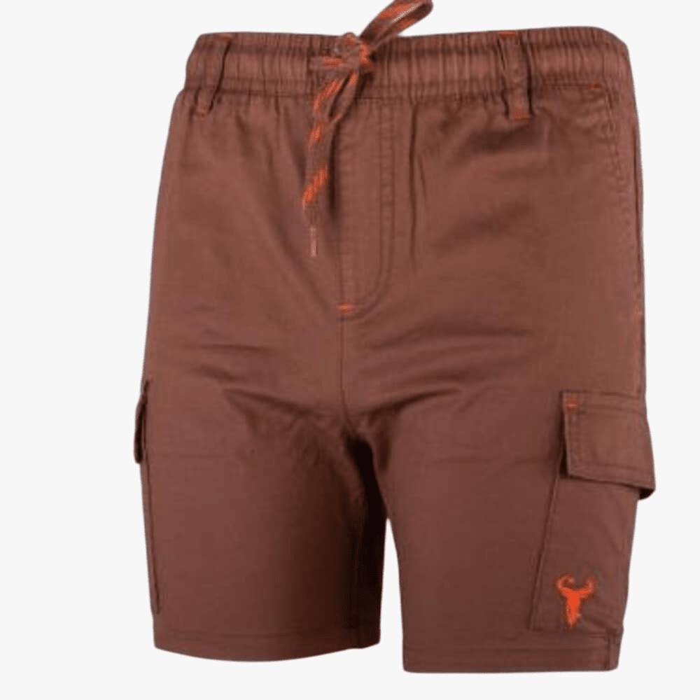 Wildebees Boys Elasticated Cargo Short Brown | Wildebees