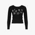 Sissy Boy City Lights Knit Top Blacl Off White | Sissy Boy