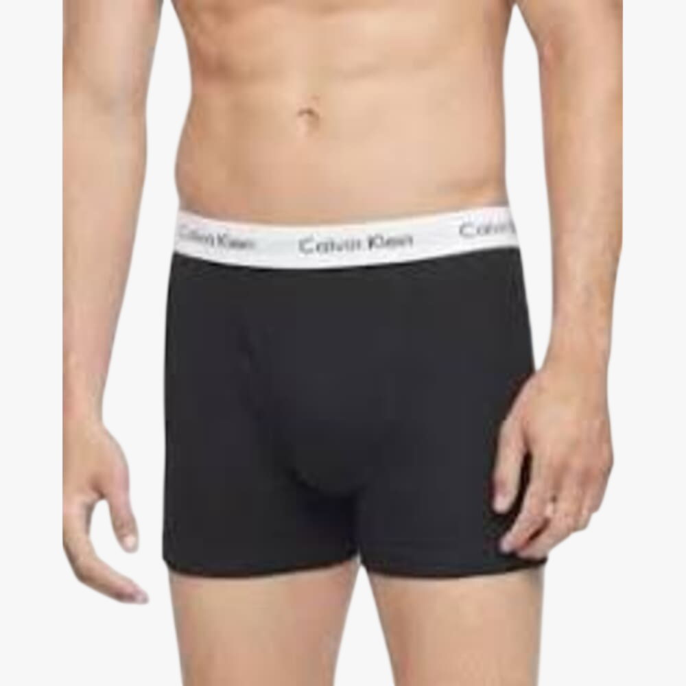 Calvin Klein Mens 3Pack Low Rise Trunks Black