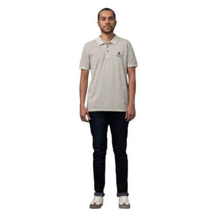 Polo Mens Pjc Overdyed Short Sleeve Golfer Grey | Polo