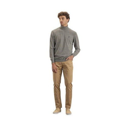 Polo Mens Overdyed Twill 5 Pocket Trouser Khaki | Polo