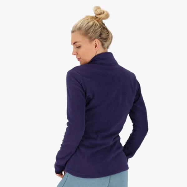 Salomon Womens Full Zip Kabru Sweater Astral Aura | Salomon