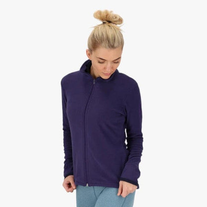 Salomon Womens Full Zip Kabru Sweater Astral Aura | Salomon