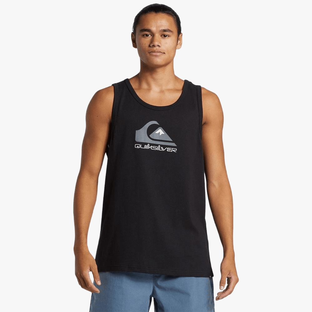 Quiksilver Mens Comp Logo Tank Vest Black | Quiksilver