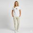 Diesel Womens Just Small New D Logo Tee White | Diesel
