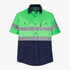 Pioneer Hi Viz Long Sleeve Shirt Green | Pioneer