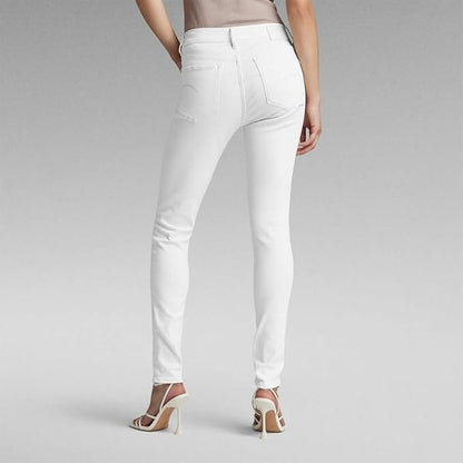 G Star Womens 3301 Skinny Jean Faded Paper White | G Sstar