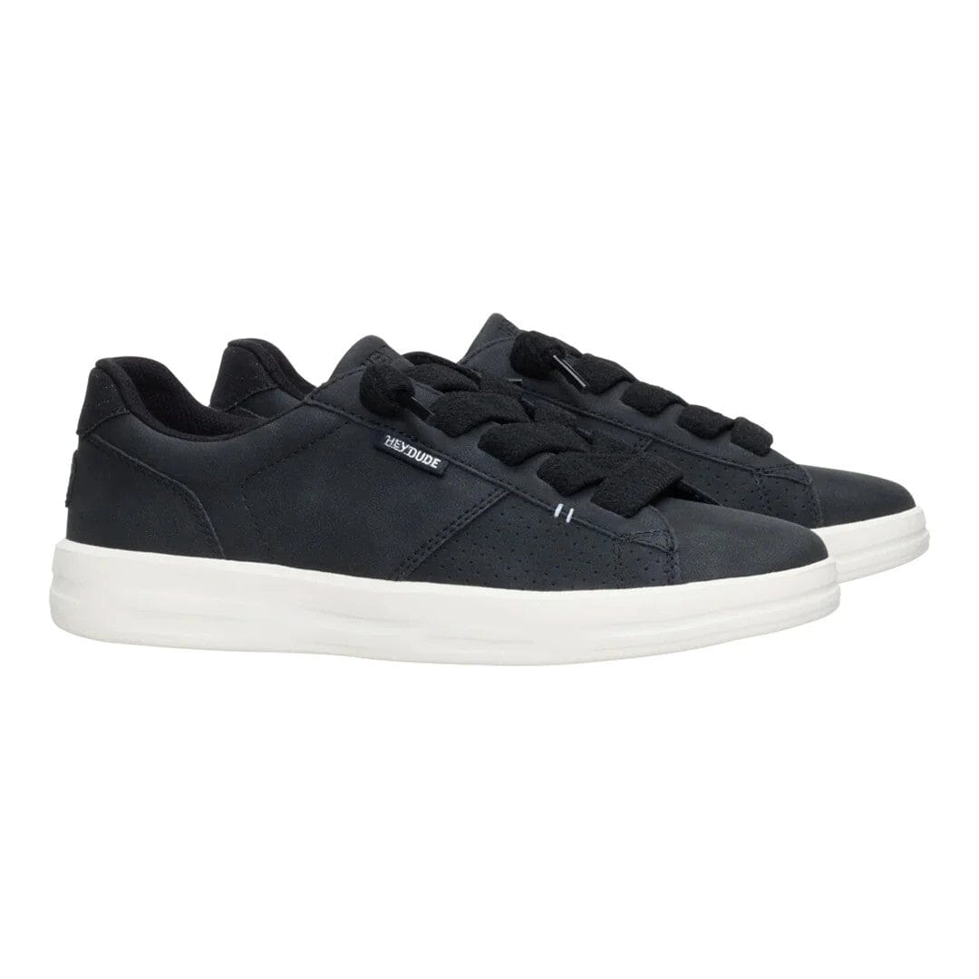 Hey Dude Womens Karina Duo Classic Sneaker Black | Hey Dude