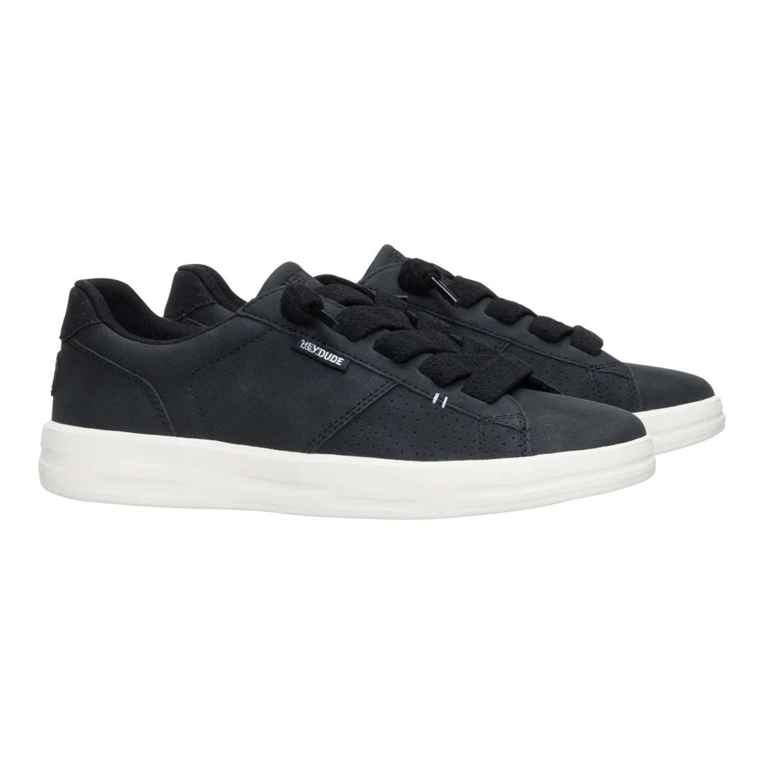 Hey Dude Womens Karina Duo Classic Sneaker Black