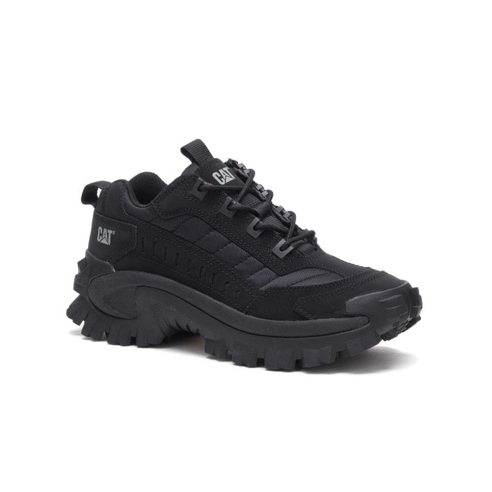 Caterpillar Mens Intruder Sneaker Black Out | Caterpillar