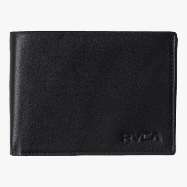 Rvca August Bifold Wallet Black | Rvca