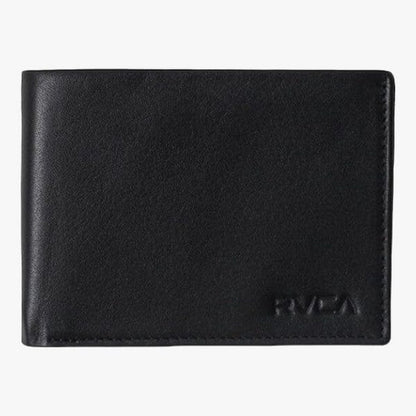 Rvca August Bifold Wallet Black | Rvca