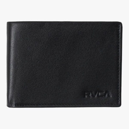 Rvca August Bifold Wallet Black | Rvca