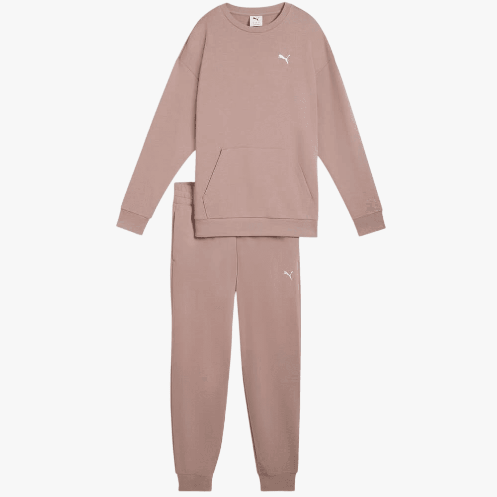 Puma Womens Relaxed Sweat Track Suit Set Black | Puma