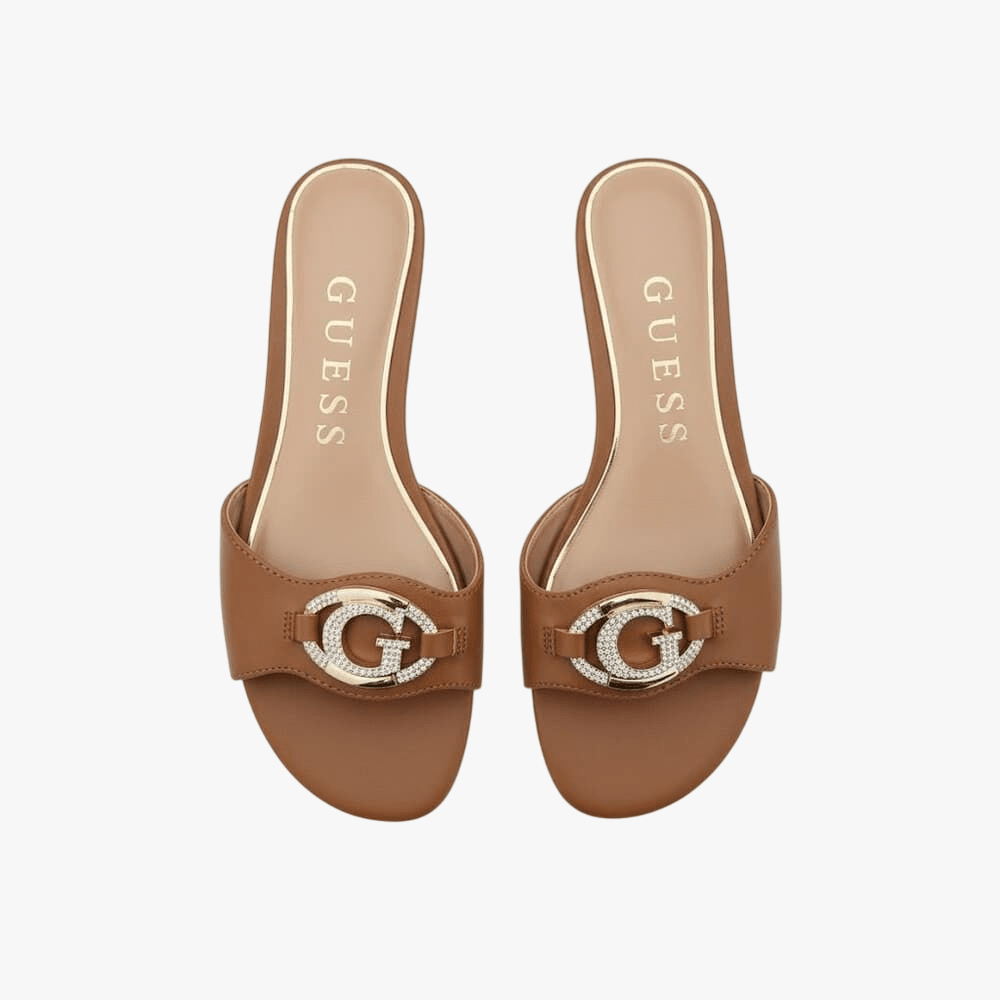 Guess Womens Tashcy Sandal Natural | Guess