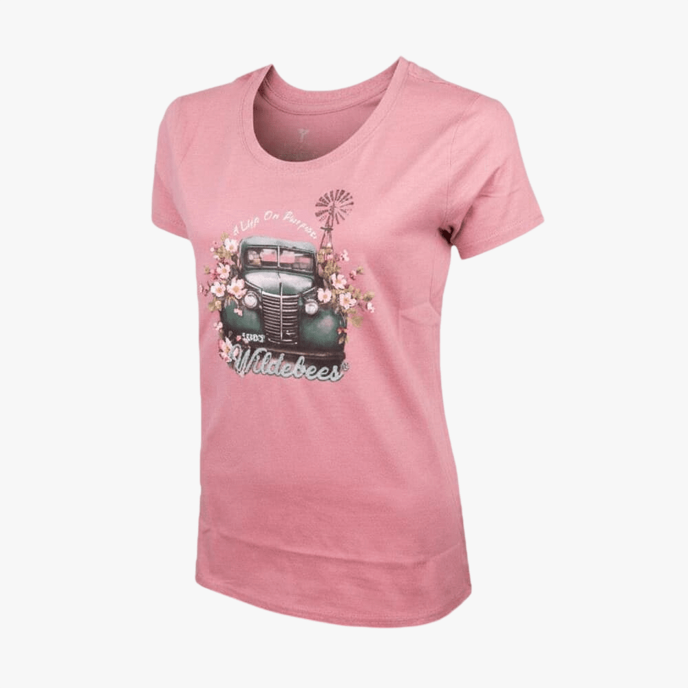 Wildebees Farmers Market Tee Cameo | Wildebees
