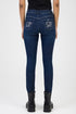 Sissy Boy Womens Roxy Mid Waist Skinny Jean Front Stitch Sb Bling Dark Vintage | Sissy Boy
