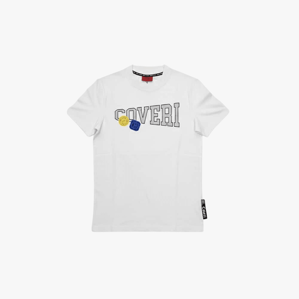 Enrico Coveri Mens Bling Tee White | Enrico
