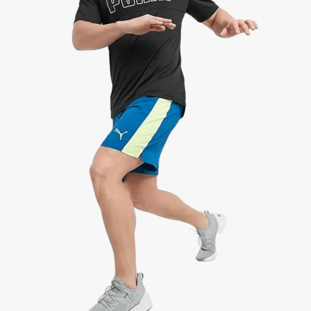 Puma Mens Favourite Woven Session 7 Running Shorts Diggi Blue | Puma