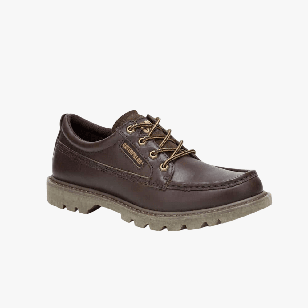 Caterpillar Mens Colorado Moc Toe Shoe Dark Brown | Caterpillar