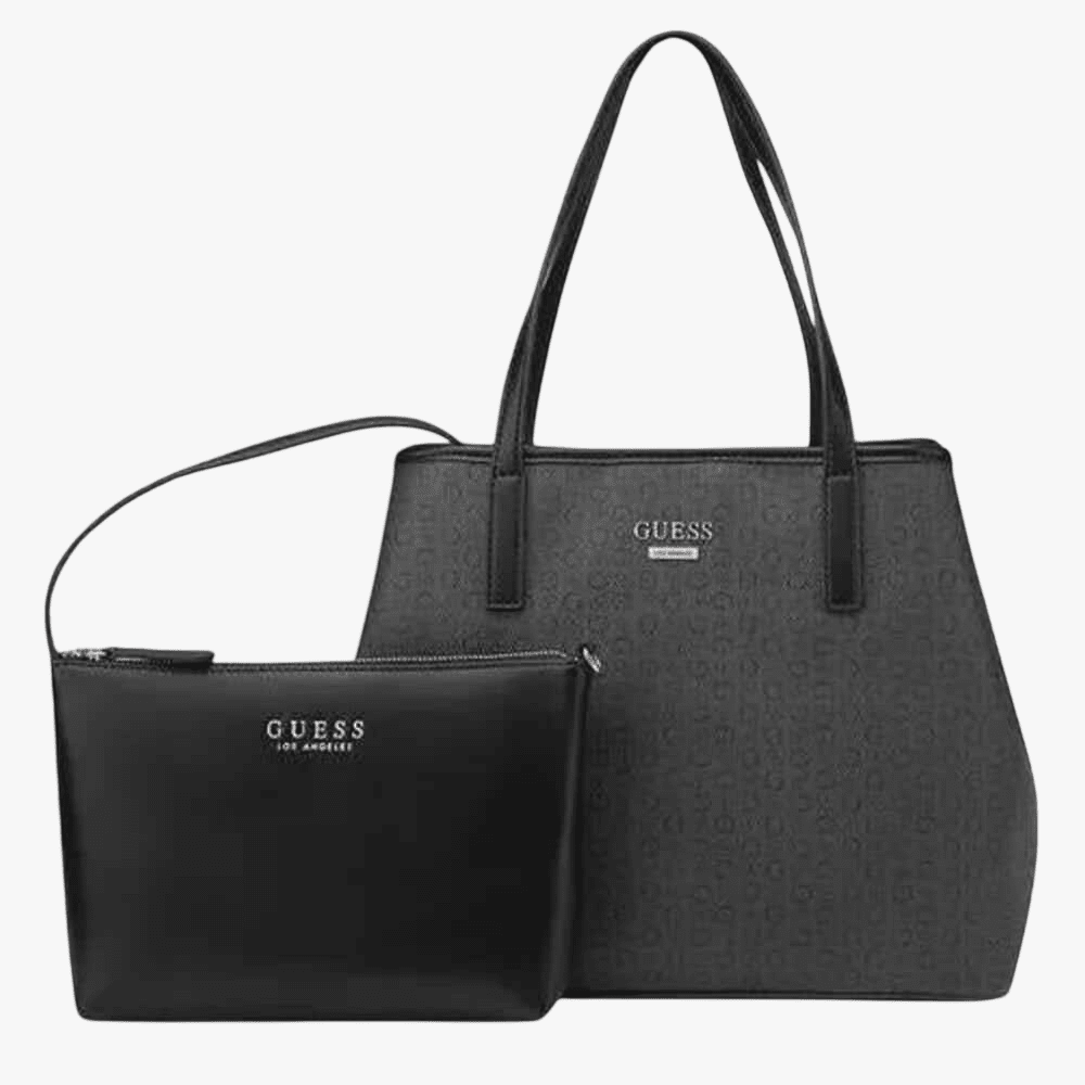 Guess Portini Trap Tote Coal | Guess