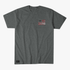 Howziter Mens Blessed Peacemaker Short Sleeve Tee Dark Grey | Affliction