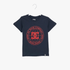 Dc Boys Pressed Short Sleeve Tee Navy Blazer Dc