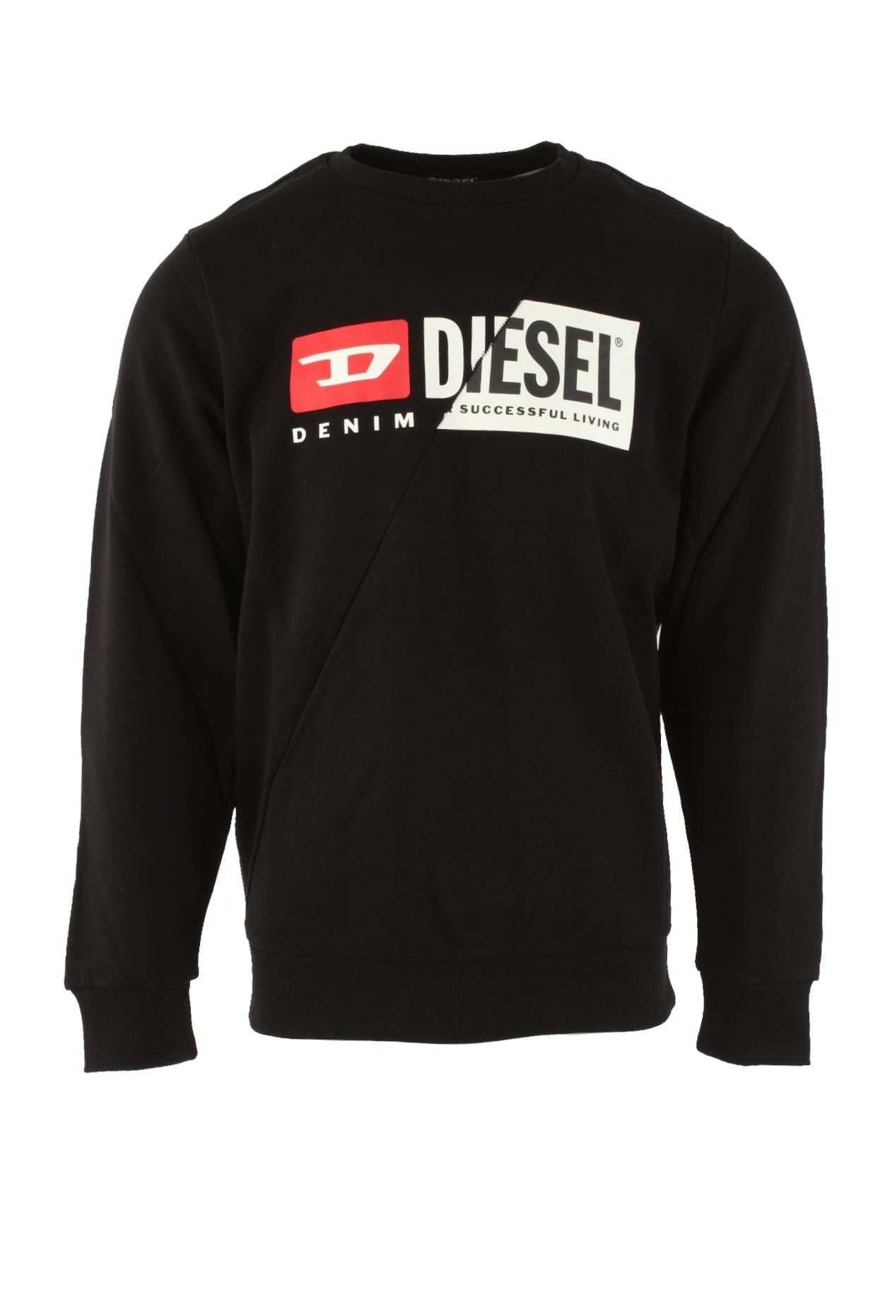 Diesel Mens Girk Cutty Sweat Black