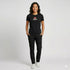 Diesel Womens Just Small New D Logo Tee Black | Diesel