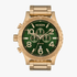 Nixon 51-30 Chrono Gold / Green Sunray | Nixon