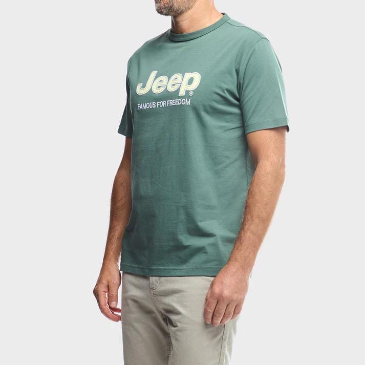 Jeep Mens Core Applique Tee Green | Jeep