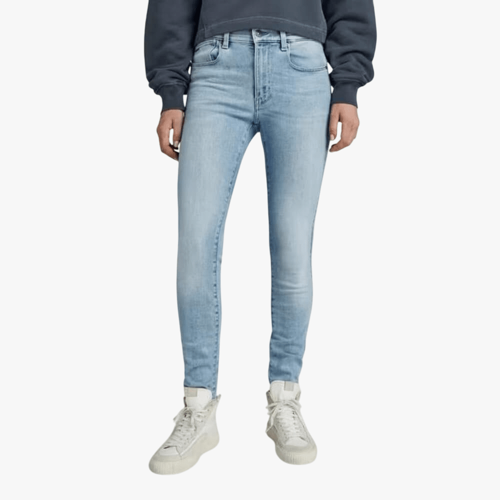 G Star Womens Lhana Skinny Jean Sun Faded Saru Blue | G Sstar