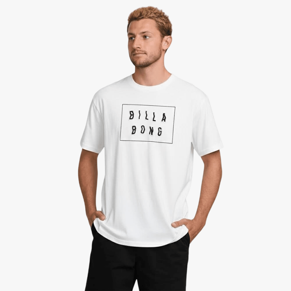 Billabong Mens Warp Cut Tee White | Billabong