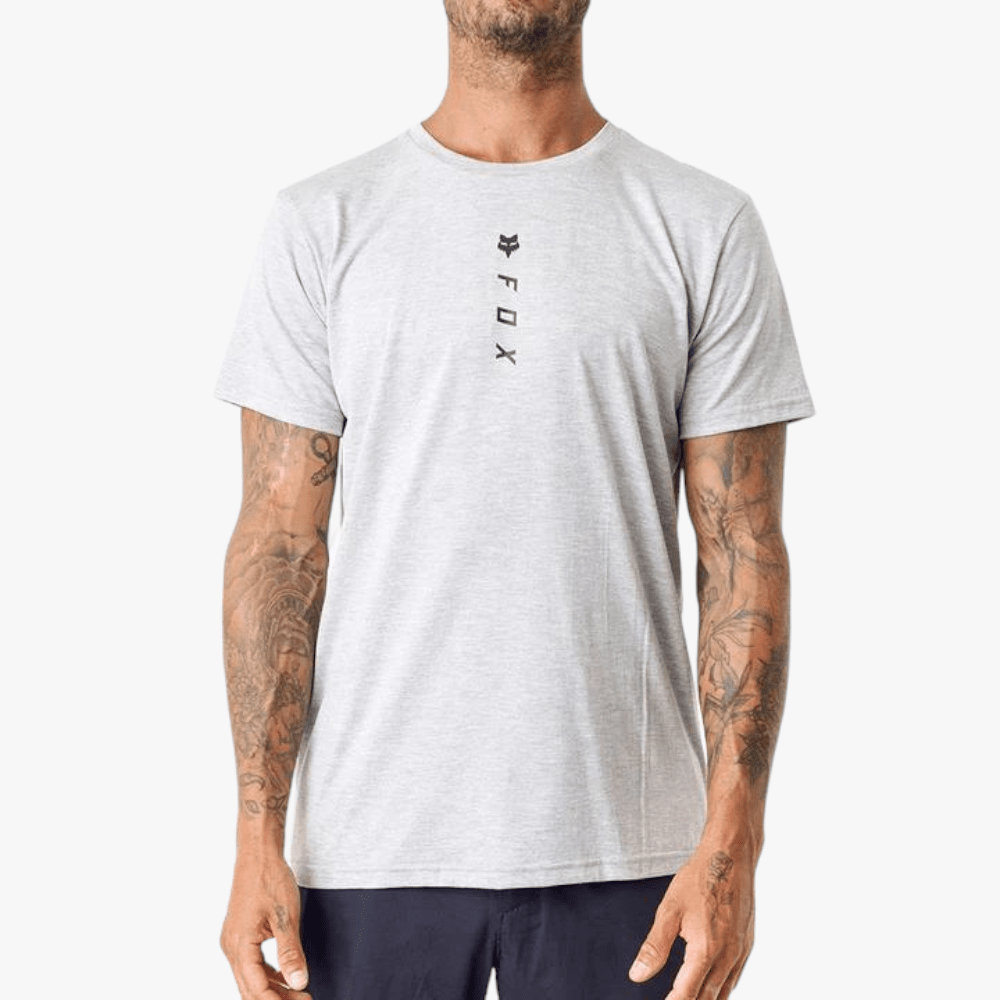 Fox Mens Maxing Out Short Sleeve Tee Grey Mel | Fox