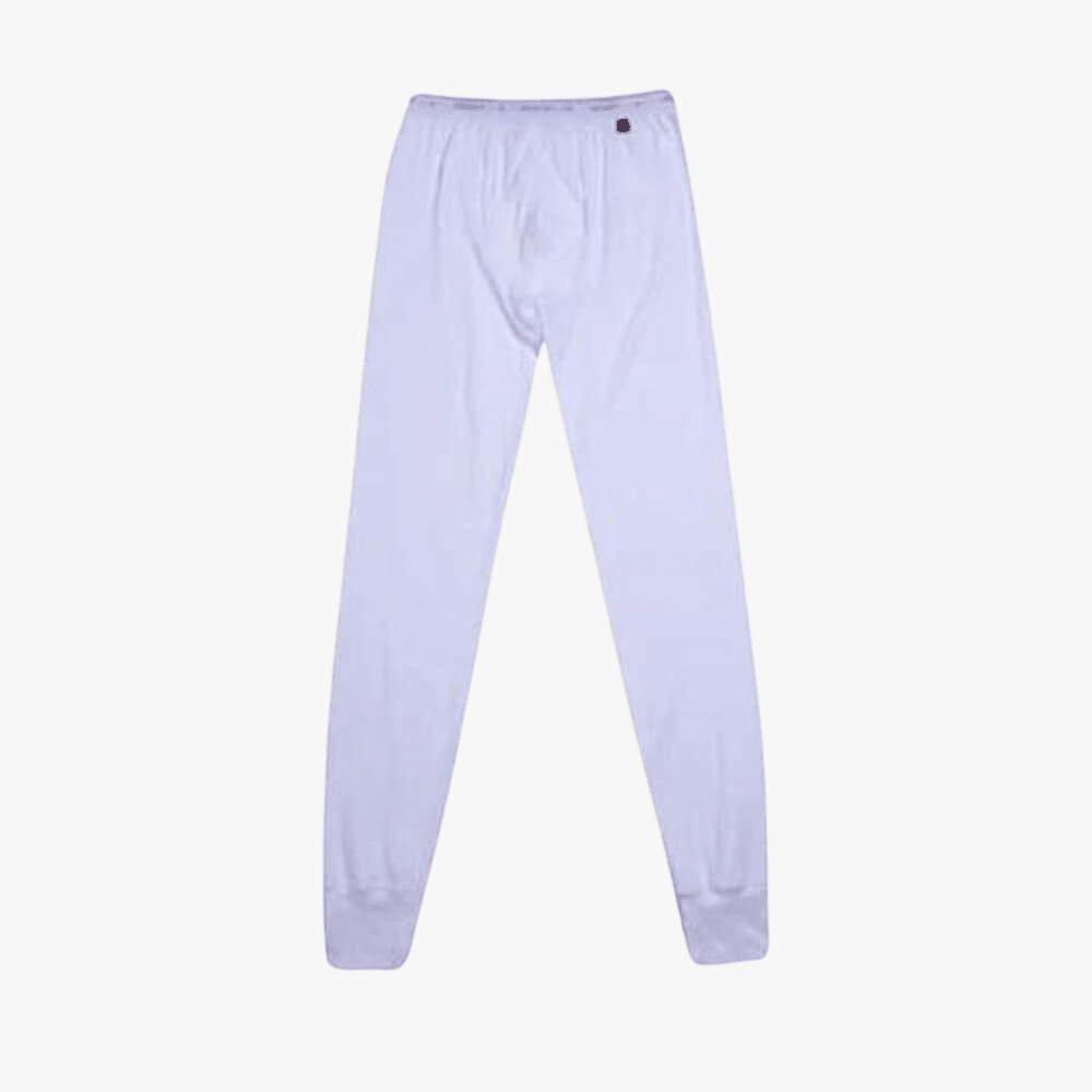 Jockey Mens 1 Pack Drop Needle Interlock Long John White >183-851 | Jockey