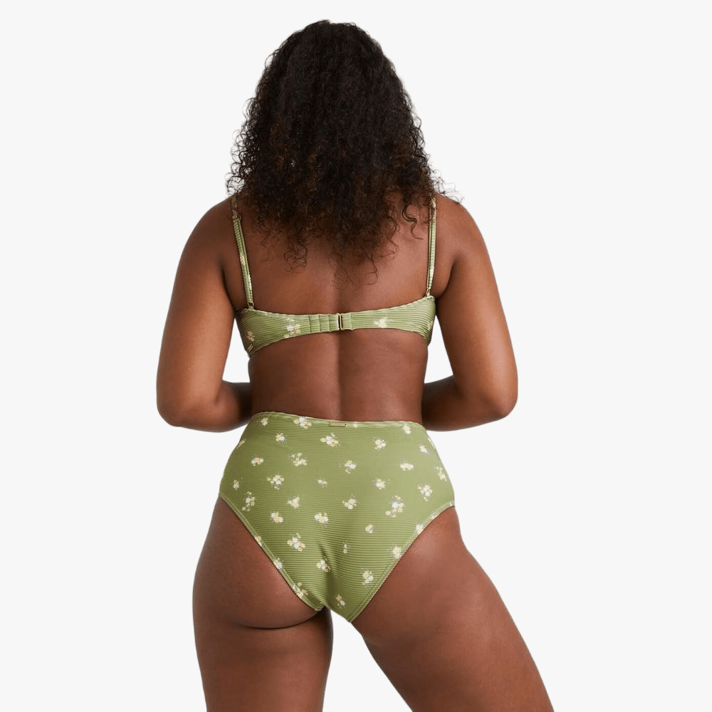 Billabong Womens Free Fallin Hi Retro Bottom Green Eyes | Billabong