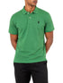 Polo Mens Stretch Pique Short Sleeve Golfer Dark Green | Polo