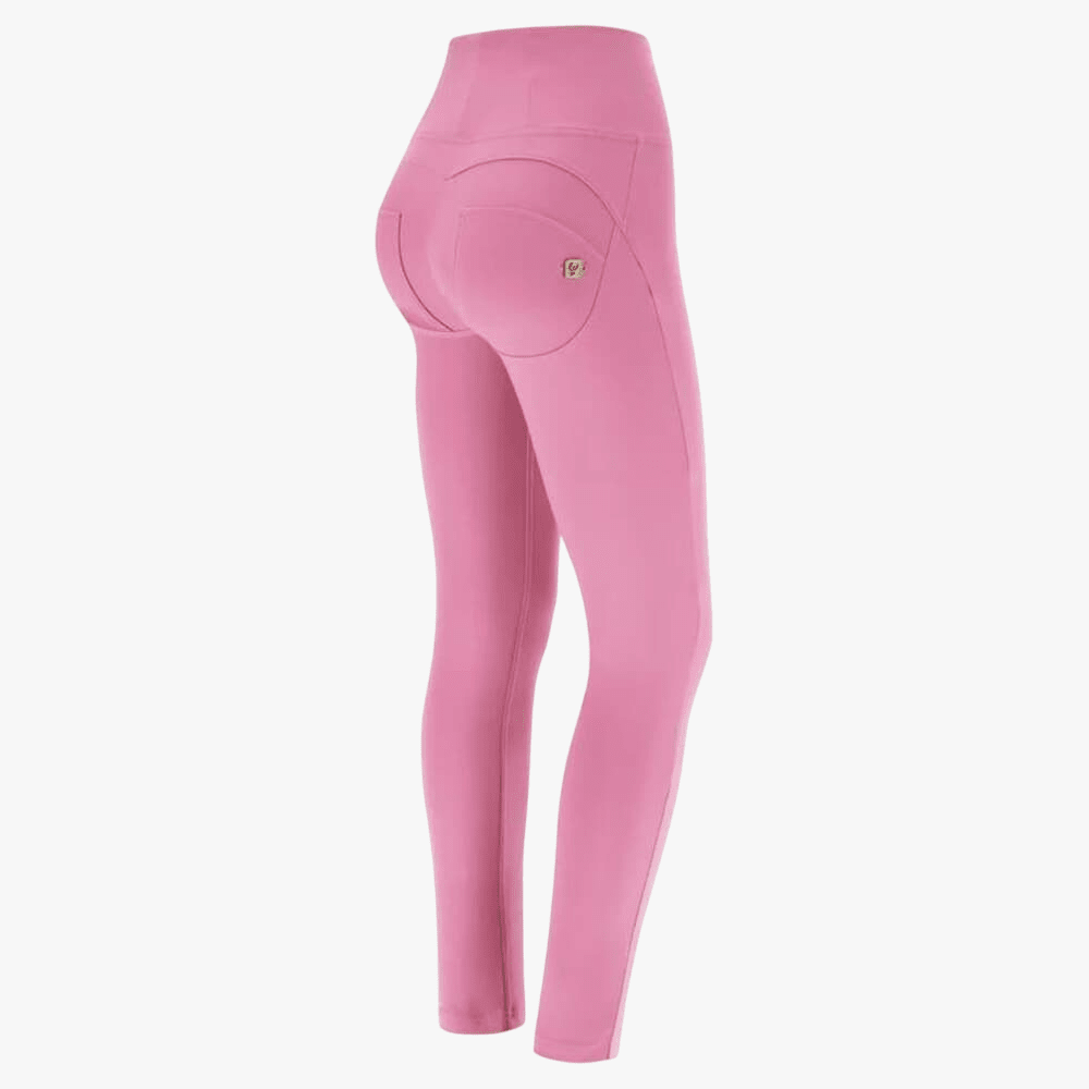 Freddy Womens High Rise Wr.Up With Zipper Diwo Pro Tana Care Pink Cosmos | Freddy
