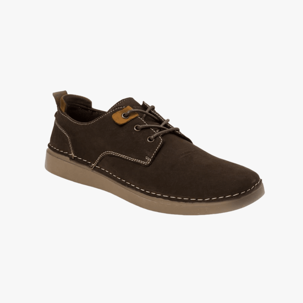 Hush Puppies Mens Brombo Shoe Coffee – Brands Megastore