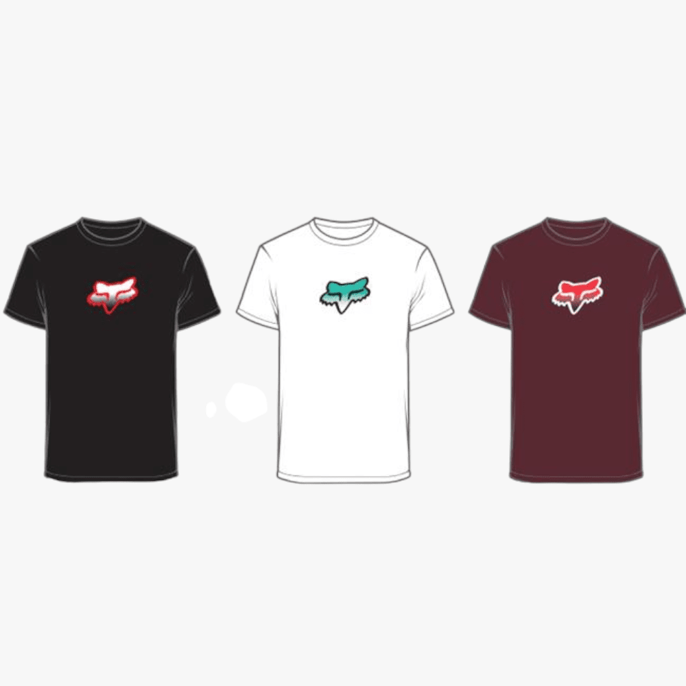Fox Mens Vizen Short Sleeve Tee Maroon | Fox