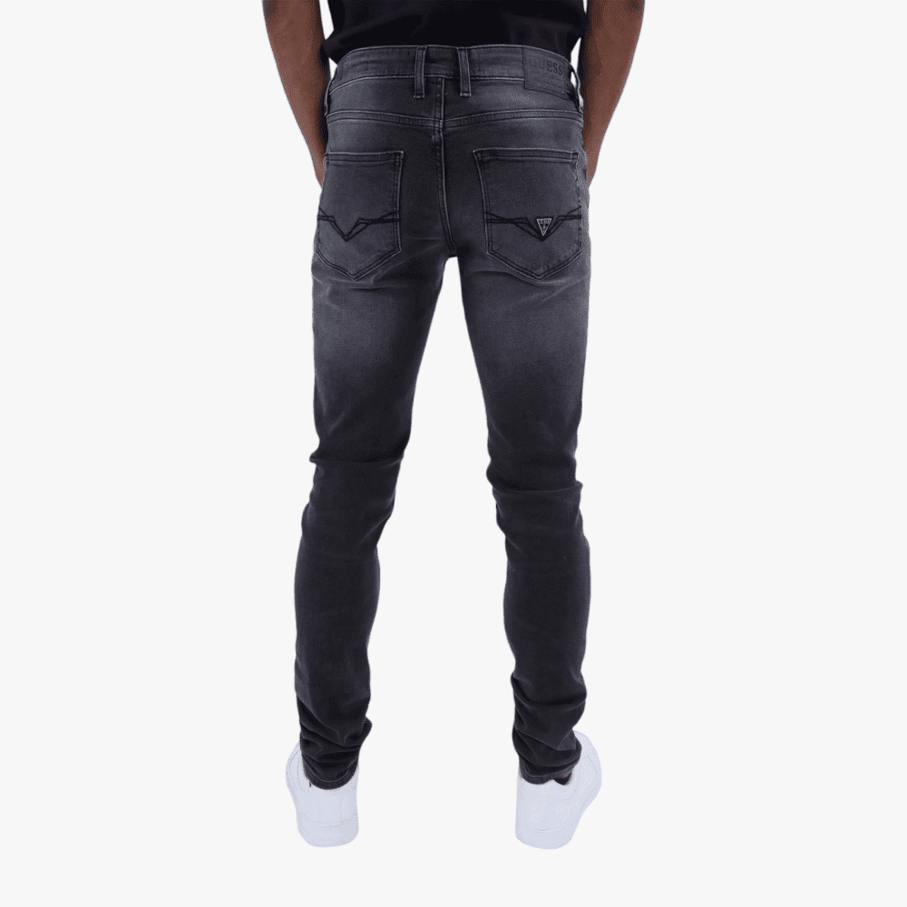 Guess Mens Super Skinny Jeans Grey Wash | Guess