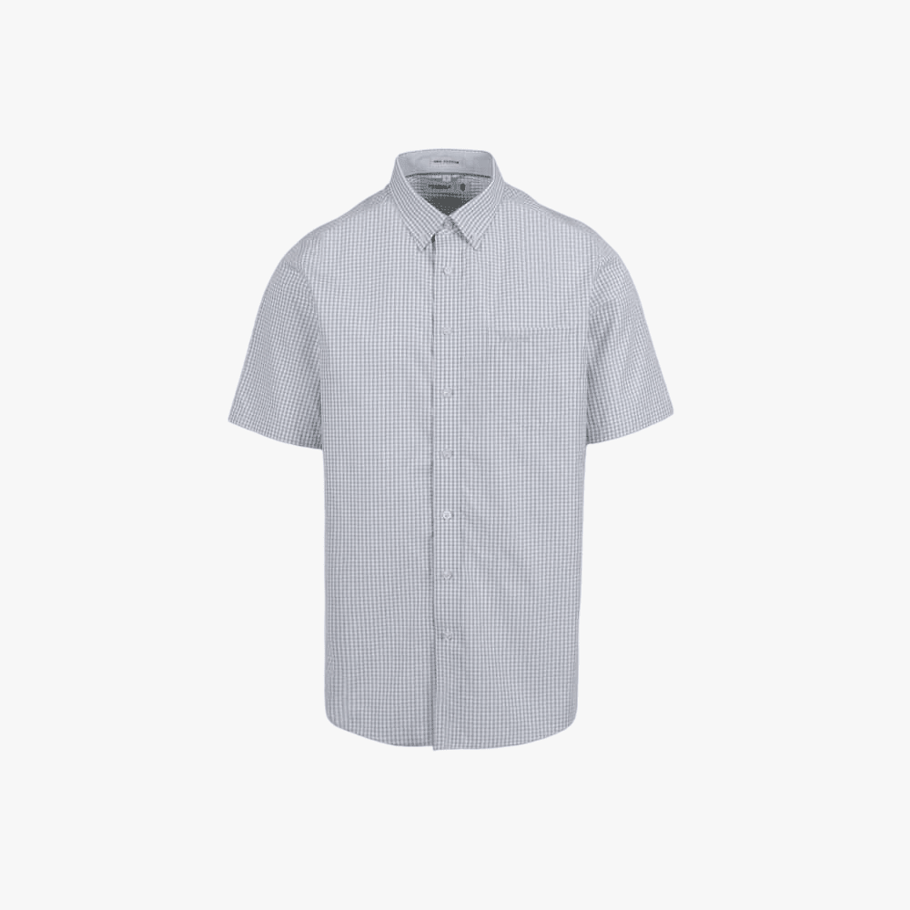 Pringle Mens Archie Short Sleeve Shirt Blue | Pringle