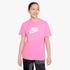 Nike Girls Futura Short Sleeve Tee Pink | Nike