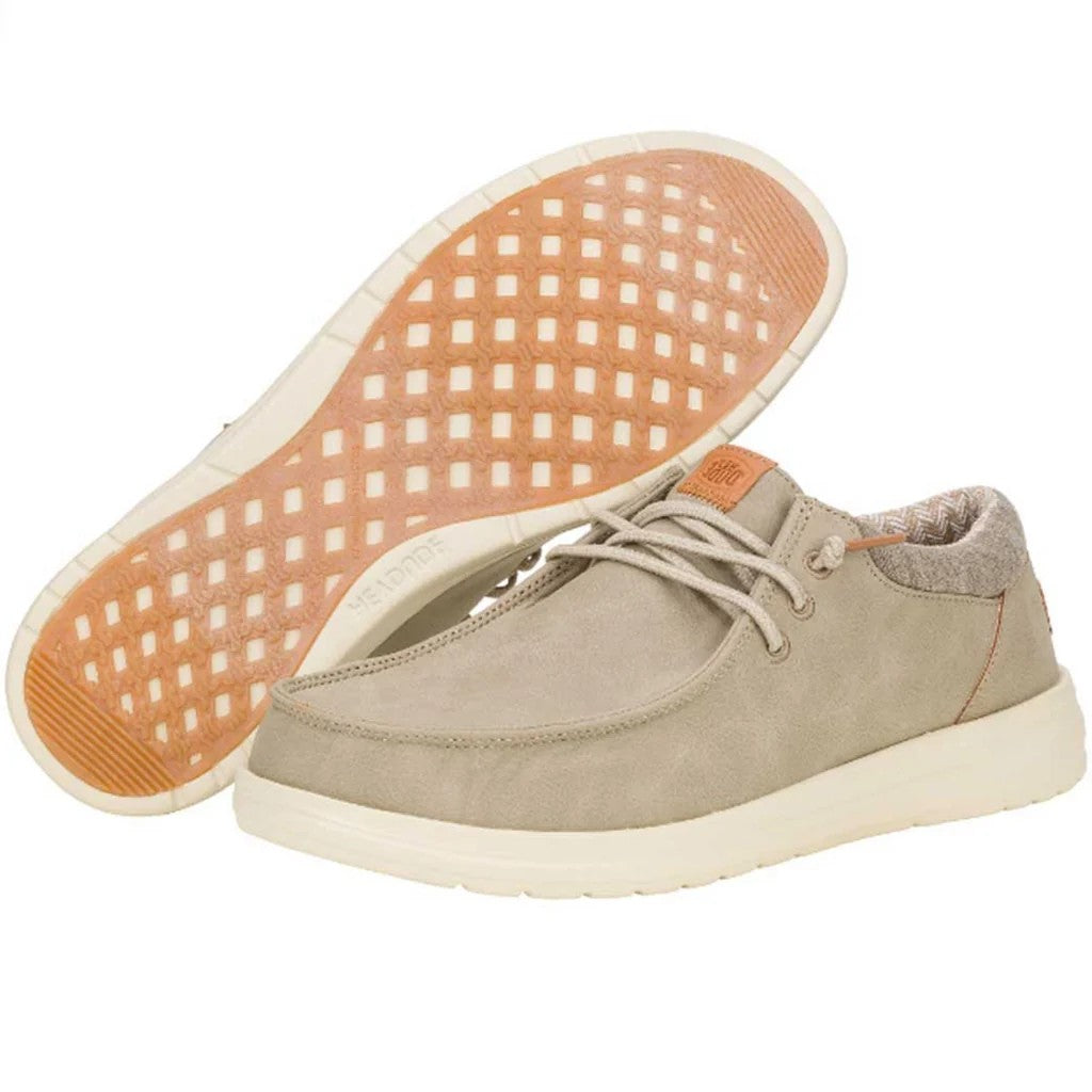 Hey Dude Mens Paul Classic  Taupe Grey