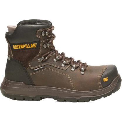 Caterpillar Mens Diagnostic 2.0 St S3 Wr Hro Sr / En/Steel Toe Boot Dark Coffee