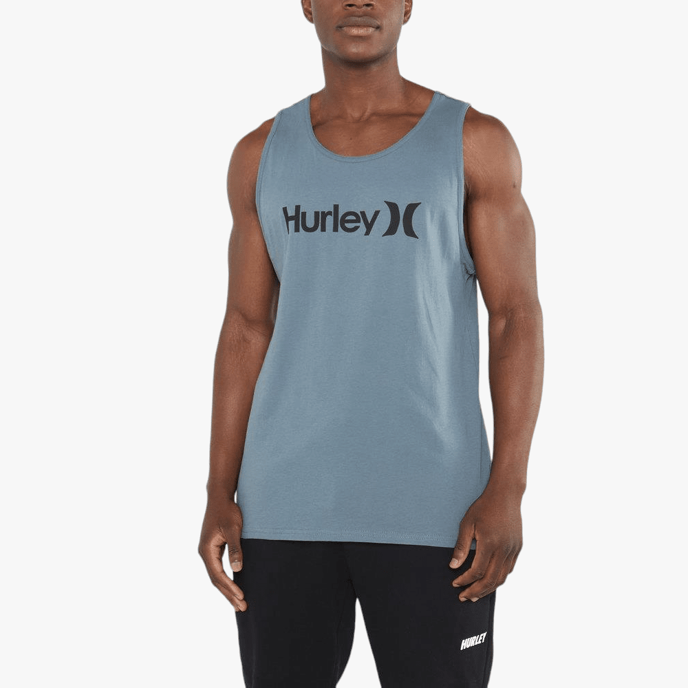 Hurley Mens Evd Wash Oao Sloid Singlet Vest H375 Hasta | Hurley