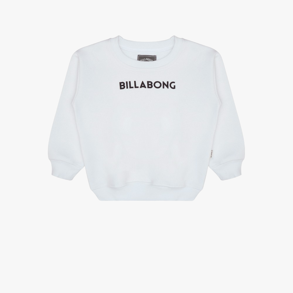 Billabong Boys Dancer Crew Pull Over Sweater Salt Crystal